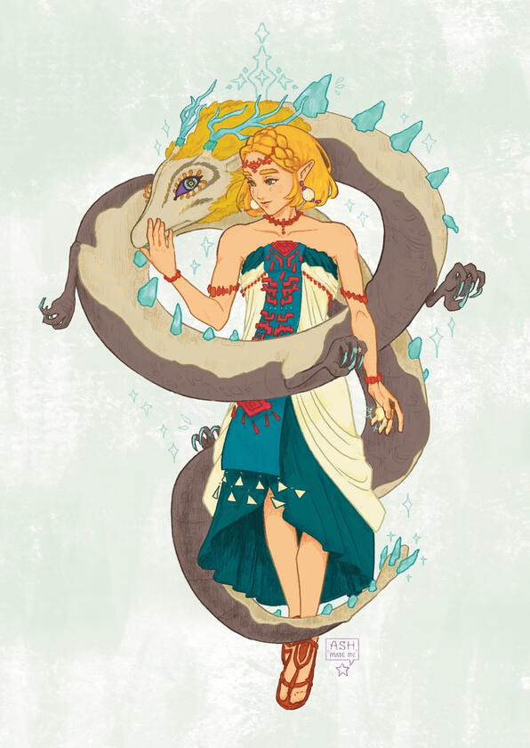 Light Dragon Zelda